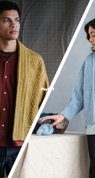 Garden Cardigan by Jared Flood - Russian translated