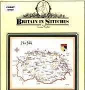 Heritage Stitchcraft MNF053 - Britain in Stitches - Norfolk by Susan Ryder