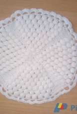 White potholder