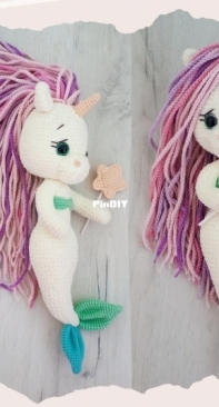 Juliia Pyha / Julia Piga - Unicorn - Mermaid -  Единорожка - русалка - Russian