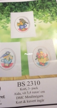 Svarta Fåret BS2310 Birds in bright cups XSD