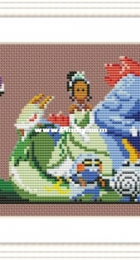 My Easy Stitch - Princess Tiana Fantasy by Oly Krumax