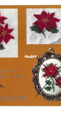 The Creative Circle - 2407 - Pretty Poinsettias