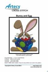 Artecy Cross Stitch - Bunny and Egg