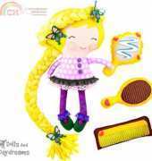 Dolls And Daydreams - Rapunzel Sewing Pattern