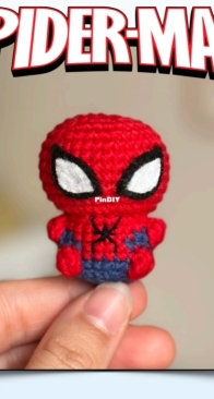Lamagurumi - Spiderman
