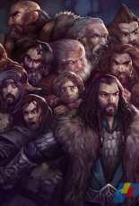 The Cheshire Cats Designs - TCCD003 A Whole Bunch of Dwarves by Julie Dillon