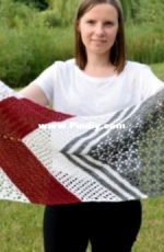 My Crochetory - Sylwia Kawczyńska - Arrow Crochet Wrap - Free