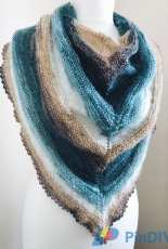 Syncopated Stardust Cowl by Sarah Knight - Crafts from the Cwtch-Free