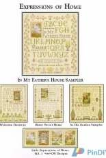 CW Designs HS1 - Expressions of Home - In My Fathers House Sampler
