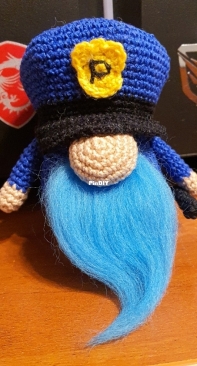 My Pampino Police Man gnome