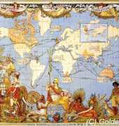 Golden Kite GK 1928 - Imperial Federation Map of the World