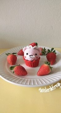 Latelier de Freya - Andrea Alarcia Gutiérrez - Bear Cupcake - St. Valentines Edition - Free