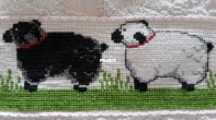 Towel border - Sheep - Borderline towels