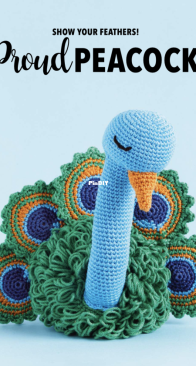 Fun Crochet Magazine - Ingrid Geerings - Proud Peacock