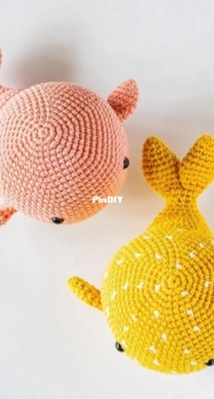 Love and Stitch Co - Rupinder Kaur - Wallace and Wanda Whales - Free