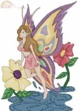 Fairy Ambientes en punto de cruz 22