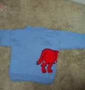 Front and Back of Clifford The Big Red Dog