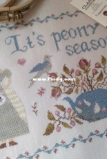 Stitches Through the Years Its peony season
