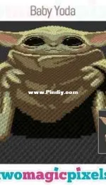 Two Magic Pixels - Baby Yoda
