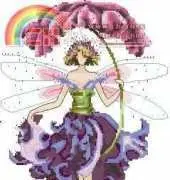 Nora Corbett Spring Garden Party Collection for Pixie Couture NC132 Pansy PCS