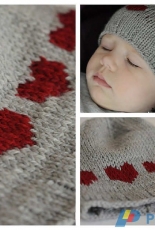 Heart Hat by Eline Bang Abelsoen/Eba Design-Free
