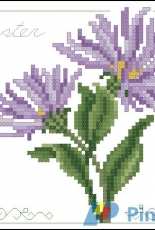 Serendipity Designs Floral Elegance Collection - L-222 Aster