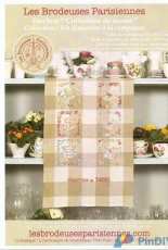 Les Brodeuses Parisiennes LBP - Torchon Collection De Tasses