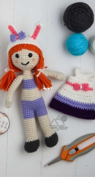 Winding Road Crochet - Lindsey Dale - Bunny Crochet Doll- Free