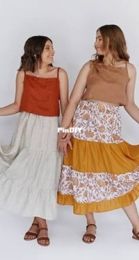 Common Stitch - Fawn Skirt Set - Sizes 6-20