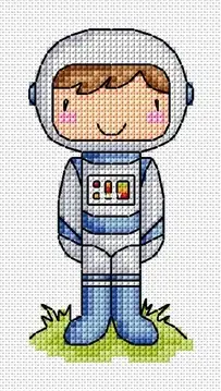 Spaceman by Durene Jones- Free