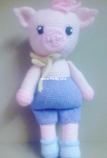 Curly Oink By Marina Chuchkalova