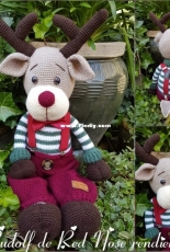 Monique Knoef ter Welle - Rudolf the Red Nose Reindeer - Dutch