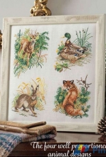 Animal Nature by Eva Rosenstand from Cross Stitch Collection 254