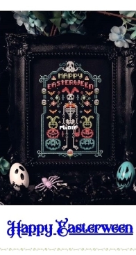 The Witchy Stitcher - Happy Easterween from Witchy Stitching PCS + XSD