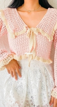 Yala Stitched - Janzen Alaine G. Magsombol  -  Constance Vintage Cardi