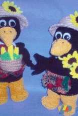 Pams Patterns - Pam McClung - Fall Harvest Crows