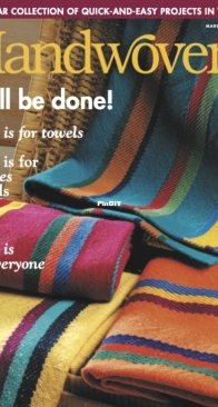 Handwoven - Issue 104 - March/April 2001