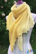 Hello Sun Scarf by Véronique Casiez - Free
