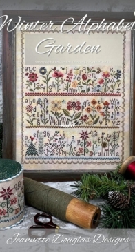 Jeannette Douglas Designs - Winter Alphabet Garden