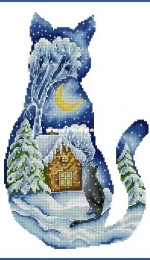 MiAxStitch - Winter Cat by Minasyan Yana XSD
