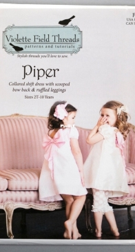 Violette Field Threads - Piper Dress and Leggings - Sizes 2t-10y