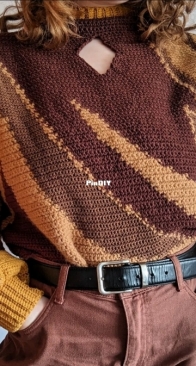 Zhong sweater pattern  - Eveiii.crochet - English