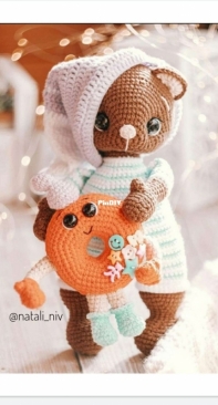 Natalli Niv -  Natalya / Natalia Konivchenko - Sweety Brownie the Teddy Bear and Donut Balb
