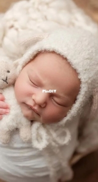 knit bonet toy
