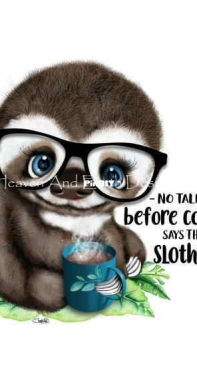 HAED Mini Coffee Sloth - Sheena Pike