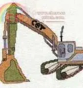 Caterpillar Excavator by Jerry Van Horn