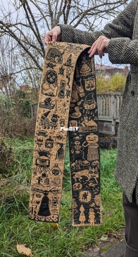 Over the Garden Wall Scarf by Katharina Kuntz