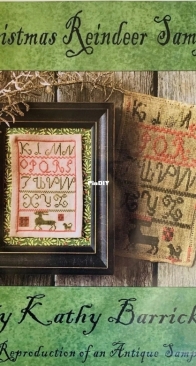 Christmas Reindeer Sampler - Kathy Barrick