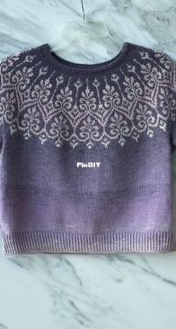 Art Nouveau Sweater by Elenor Mortensen